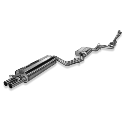 Mercedes W123/S123 - 6 cilindros Sistema completo del motor, Fox exhaust