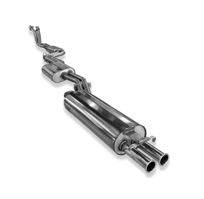 Mercedes W123/S123 - 6 cilindros. Sistema completo desde el motor. Fox exhaust