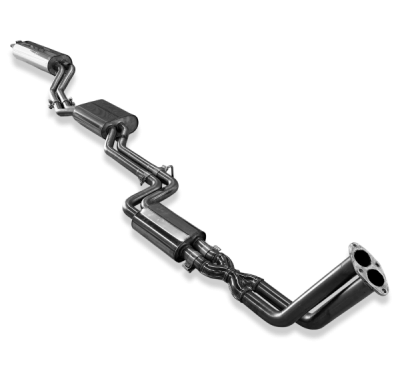 Mercedes W123/S123 - 4 cilindros. Sistema completo desde el motor. Fox exhaust