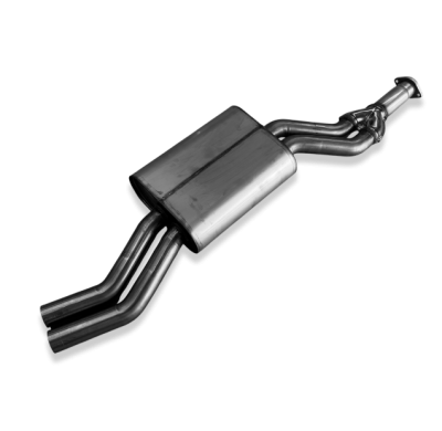 Mercedes W123/S123 - Silenciador central de 4 cilindros adecuado para Fox exhaust