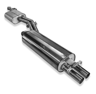 Mercedes W123/S123 - 4 cilindros. Sistema parcial desde el catalizador. Fox exhaust