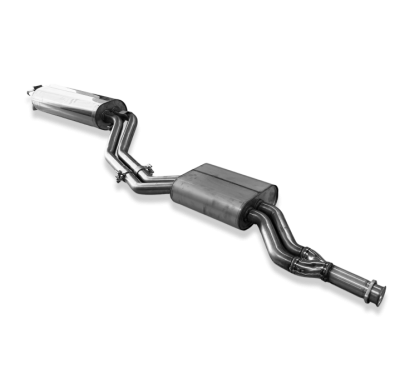 Mercedes W123/S123 - 4 cilindros. Sistema completo desde el motor. Fox exhaust