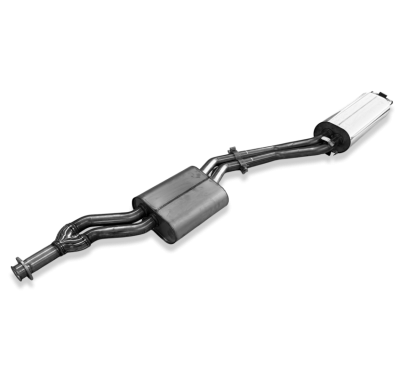 Mercedes W123/S123 - 4 cilindros. Sistema completo desde el motor. Fox exhaust