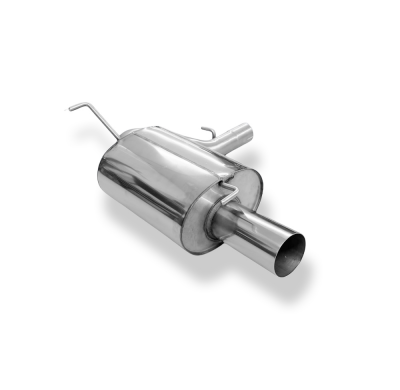 Mitsubishi Lancer Evolution VI final Silenciador Ø70mm - 1x100 Fox exhaust