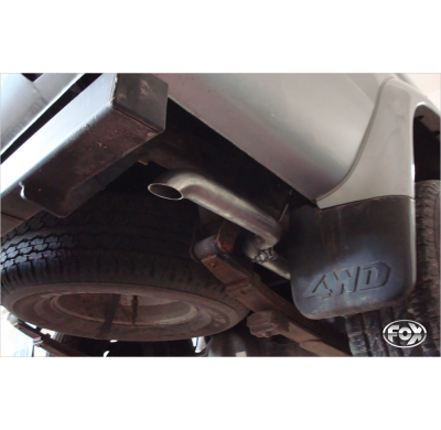 Mitsubishi L200 - Silenciador final K60T - sin tubos de escape ( Fox exhaust