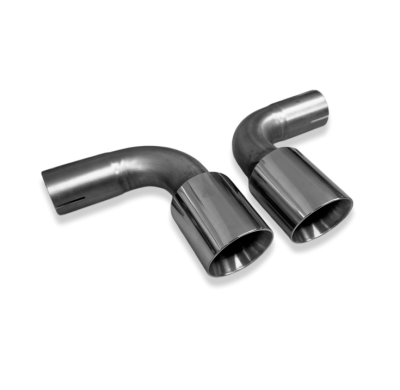 Tubos de escape para Mini Cooper S R52/R53 con silenciador trasero FOX, incluyendo abrazaderas - 2x76 tipo 25 central Fox exhaus