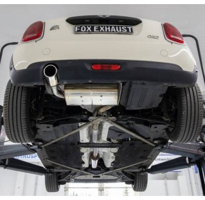 Mini Cooper F56 y F57 - 3 puertas, silenciador final y delantero - Fox exhaust