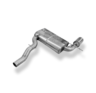 Mini Cooper F56 y F57 - silenciador final 3 puertas - tipo 1x100 Fox exhaust