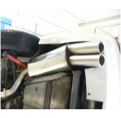 Opel Omega B Caravan Semisistema de cat para modelos con ma Fox exhaust