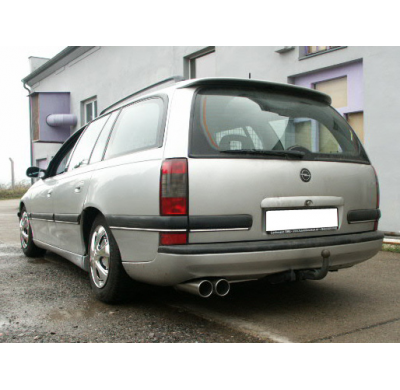 Opel Omega B Caravan Semisistema de cat para modelos con ma Fox exhaust