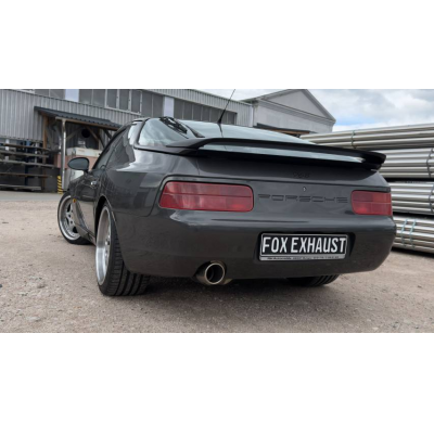 Porsche 968 Sistema parcial compuesto por silenciador trasero y delantero Fox exhaust