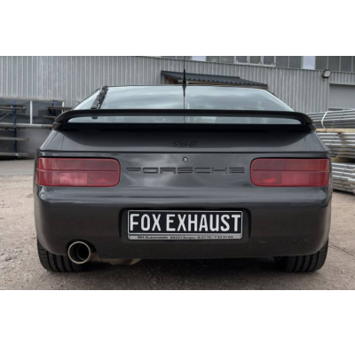 Porsche 968 Sistema parcial compuesto por silenciador trasero y delantero Fox exhaust