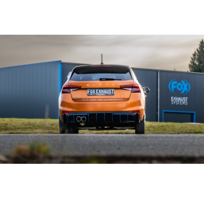 Seat Ibiza V - KJ silenciador final sin - 2x90 tipo 25 Fox exhaust