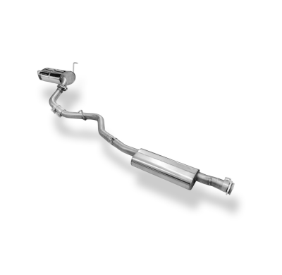Subaru Outback - Silenciador delantero y final BT - tubo de escape: 1x Fox exhaust