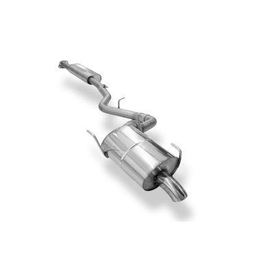 Subaru Outback - Silenciador delantero y final BT - tubo de escape: 1x Fox exhaust