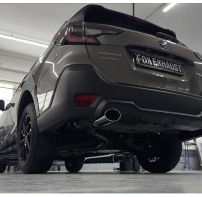 Subaru Outback - Silenciador BT Final - tubo de escape: 140x90 Tipo 44 Fox exhaust