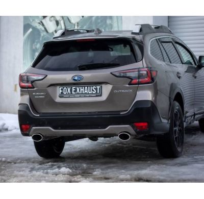 Subaru Outback BT Silenciador trasero derecho/izquierdo y silenciador delantero Fox exhaust