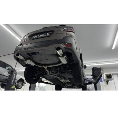 Subaru Outback BT Silenciador trasero derecho/izquierdo y silenciador delantero Fox exhaust