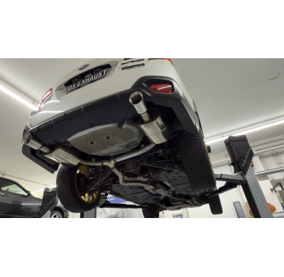 Subaru Outback BS Silenciador trasero derecho/izquierdo y silenciador delantero Fox exhaust