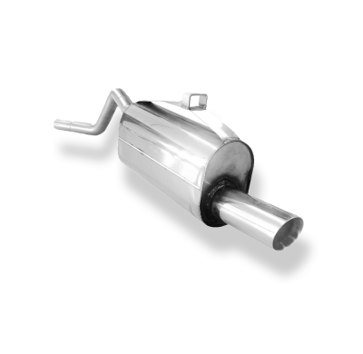 Silenciador final Toyota Starlet P9 - 1x80 tipo 25 Fox exhaust