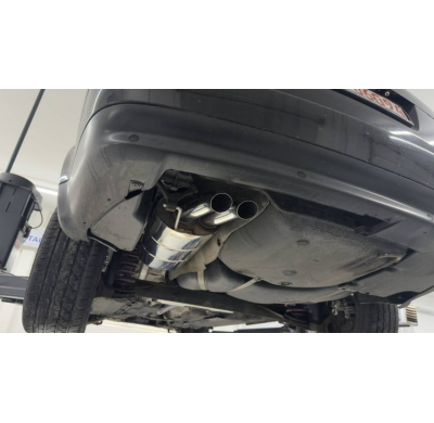 Silenciador final VW Passat 3B/3BG - 2x63 tipo 25 Fox exhaust