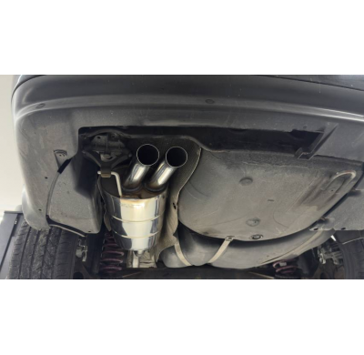 Silenciador final VW Passat 3B/3BG - 2x63 tipo 25 Fox exhaust