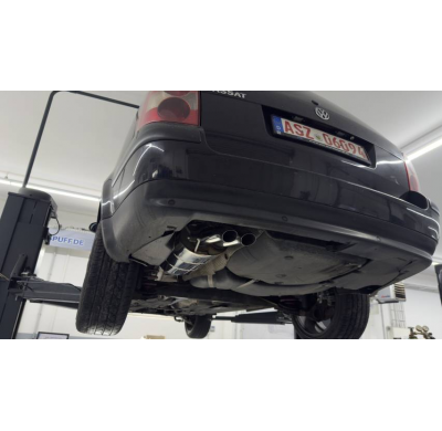 Silenciador final VW Passat 3B/3BG - 2x63 tipo 25 Fox exhaust