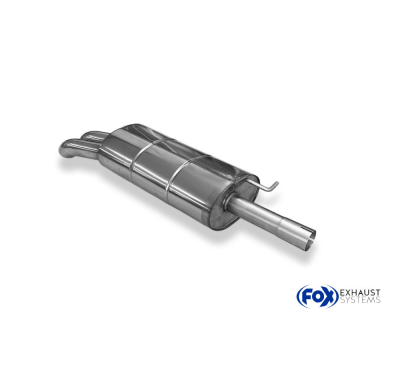 Silenciador final VW Passat 3B/3BG - 2x63 tipo 25 Fox exhaust