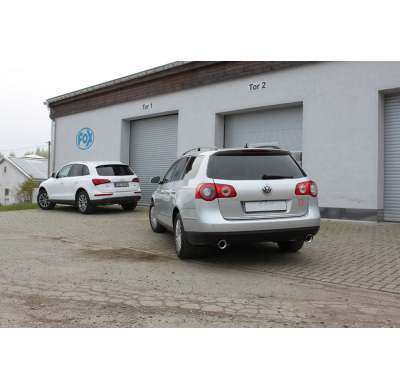 VW Passat 3C 4-Motion Semisistema de cat que consta de rea Fox exhaust