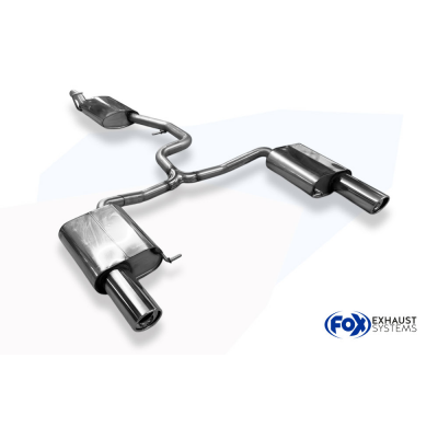 VW Passat 3C 4-Motion Semisistema de cat que consta de rea Fox exhaust