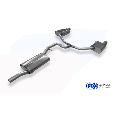 VW Passat 3C 4-Motion Semisistema de cat que consta de rea Fox exhaust