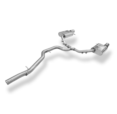 VW Passat 3C 4-Motion Silenciador final derecho/izquierdo y silenciador intermedio Fox exhaust