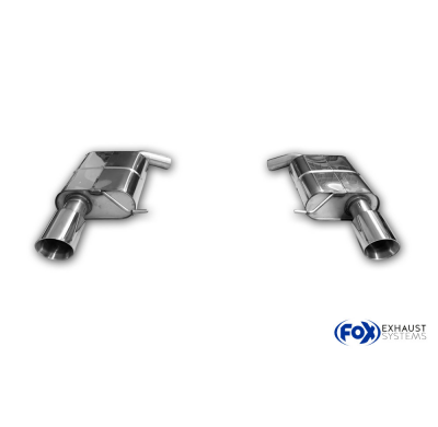 VW Passat 3C/ 3CC 4-Motion - R36 Silenciador final derecho/izquierdo - Fox exhaust