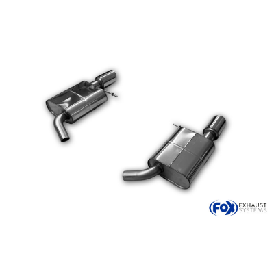 VW Passat 3C/ 3CC 4-Motion - R36 Silenciador final derecho/izquierdo - Fox exhaust