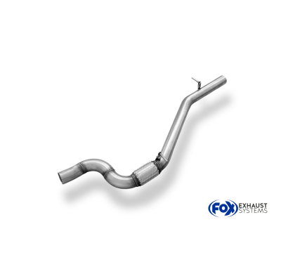 Tubo de repuesto para el silenciador delantero del VW Golf VII R - 4-Motion Fox exhaust