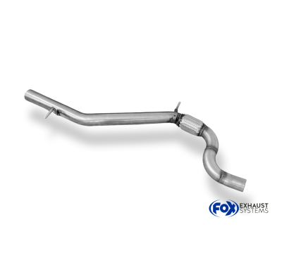 Tubo de repuesto para el silenciador delantero del VW Golf VII R - 4-Motion Fox exhaust