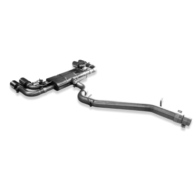 Sistema de escape parcial VW Golf 8 R de OPF - 2x100 tipo 25 derecha/izquierda Fox exhaust