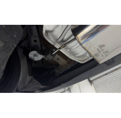Silenciador trasero VW Golf 8 GTD - 2x90 tipo 25 Fox exhaust