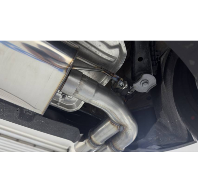 Silenciador trasero VW Golf 8 GTD - 2x90 tipo 25 Fox exhaust