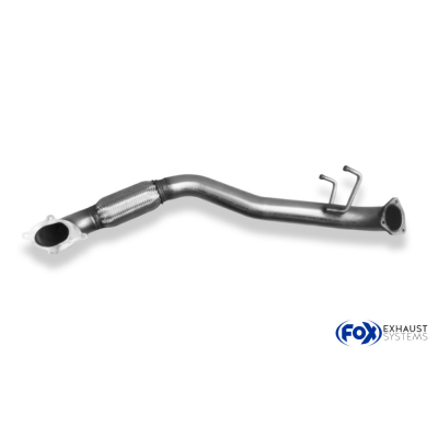 Tubo colector de admisión VW T4 Dörte de 70 mm de diámetro con tubo flexible Fox exhaust