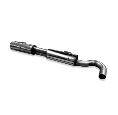 Silenciador trasero VW Bus T3 - 1x63 de borde afilado Fox exhaust