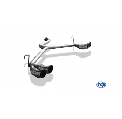 Escape FOX Alfa Romeo GTV tail pipes duplex - 2x76 18 duplex