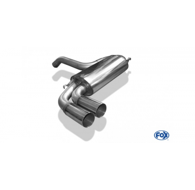 Escape FOX Audi Urquattro escape final &#216;70mm - 2x76 10