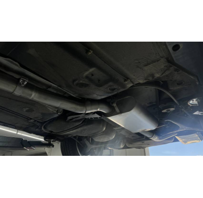 Silenciador delantero Audi S2 B4 Fox exhaust