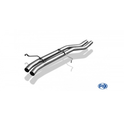 Escape FOX Audi V8 D11 supresor escape delantero