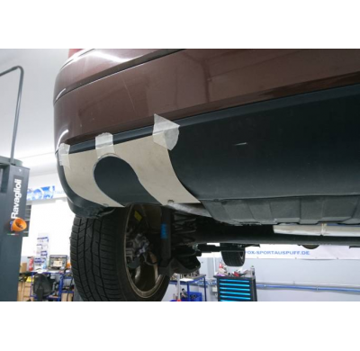 Audi A2 - 1,2l TDI 1,4l TDI 55/66kW - Sistema medio depósito 34l Fox exhaust