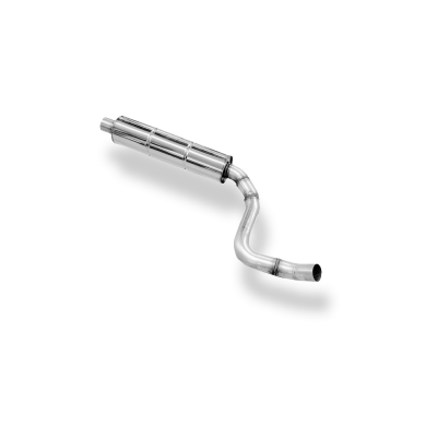 Audi A2 - Silenciador delantero 1,6l 1,4l TDI Fox exhaust