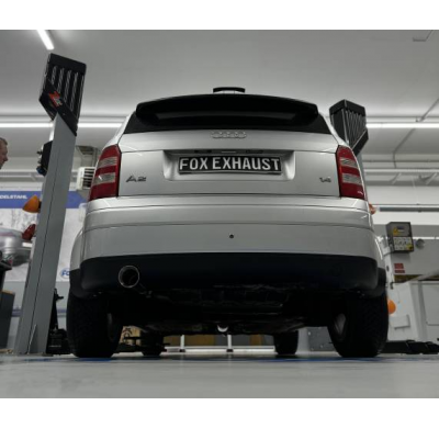 Audi A2 - 1,2 l TDI Sistema parcial desde el catalizador - 1x80 tipo 25 Fox exhaust