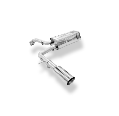 Audi A2 - 1,4 l - 34 l Silenciador final del depósito - 1x90 tipo 25 Fox exhaust