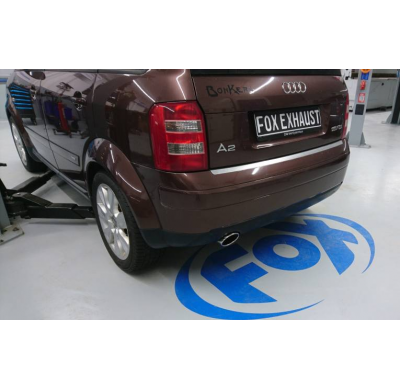 Audi A2 - 1,2 l TDI 3 l Sistema parcial desde el catalizador - 115x85 tipo 32 Fox exhaust